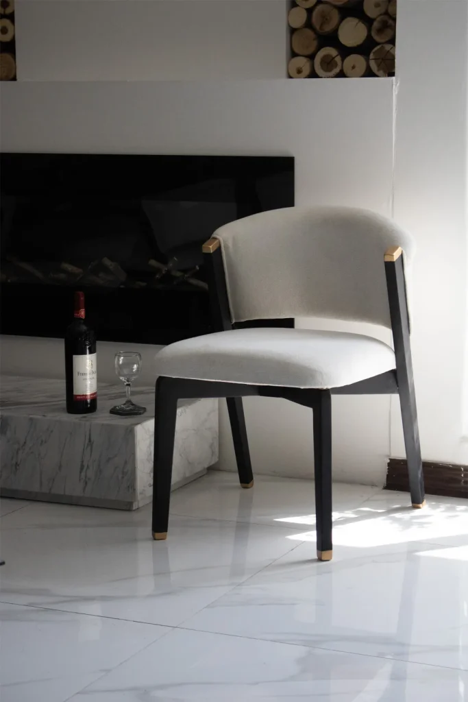 Black Golden Chair